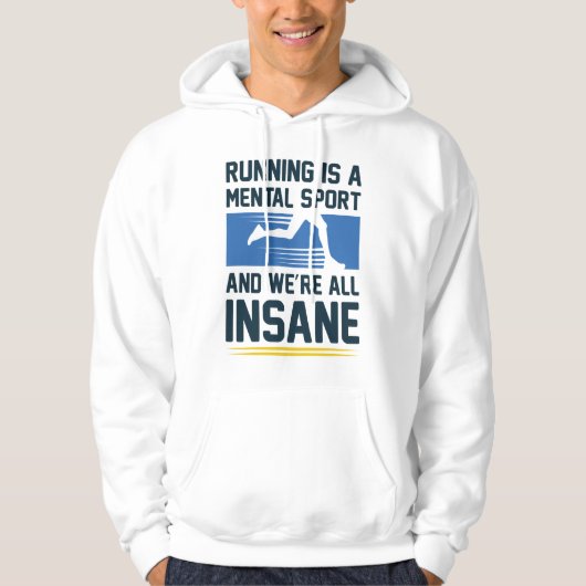 Insane Running Hoodie (Vorderseite)