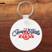 Insane Throttle Biker News Schlüsselanhänger (Vorderseite)