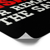 Insane trainieren oder bleiben gleich poster (Ecke)