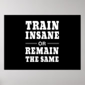 Insane trainieren oder bleiben gleich poster (Vorne)