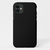 Insanely Black CUSTOMIZABLE iPhone-Fälle Case-Mate iPhone Hülle (Rückseite)