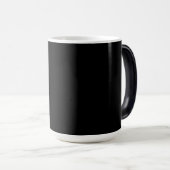 Insanely Black CUSTOMIZABLE Morphing Tasse (VorderseiteRechts)