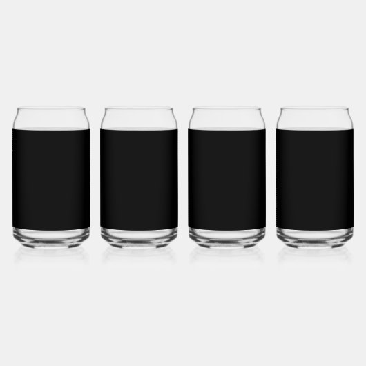 Insanely Black (Das dunkelste Schwarze) Bier Dosenglas (Hinten)