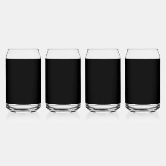 Insanely Black (Das dunkelste Schwarze) Bier Dosenglas (Vorderseite)