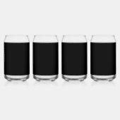 Insanely Black (Das dunkelste Schwarze) Bier Dosenglas (Links)