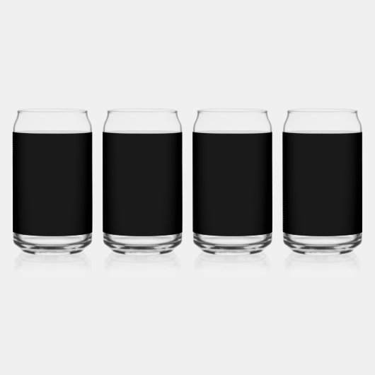 Insanely Black (Das dunkelste Schwarze) Bier Dosenglas (Links)