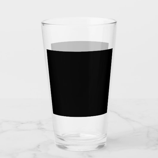 Insanely Black (Das dunkelste Schwarze) Bier Glas (Vorderseite)