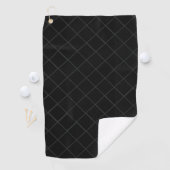 Insanely Black Muster 🏌 ⛳ Golfhandtuch (Insitu)