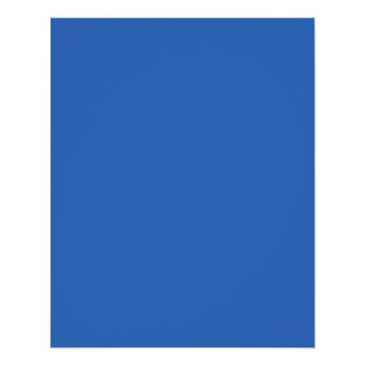 Insanely Blue (The Bluest Blue) Poster (Vorderseite)