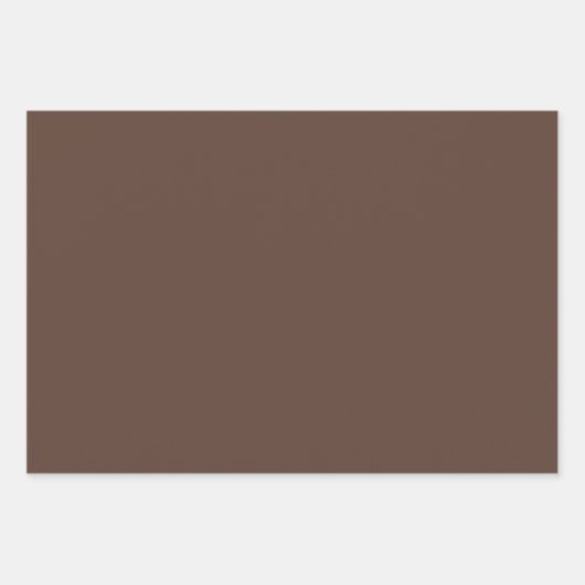 Insanely Brown (The Brownest Brown) Geschenkpapier Set (Vorderseite 2)