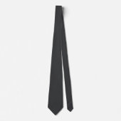 Insanely Dark Gray Neck Tie Krawatte (Vorderseite)