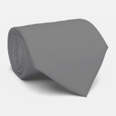 Insanely Gray (The Grauest Gray) CUSTOM Krawatte (Gerollt)