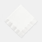 insanely White CUSTOMIZABLE Serviette (Ecke)