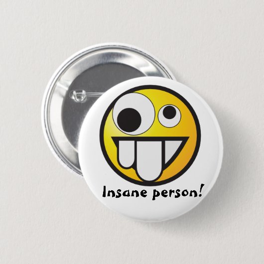Insangelb Button (Vorne & Hinten)