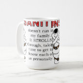 Insanity StrollFunny Mug Kaffeetasse (Vorderseite Links)