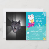 Insanity Wolf Meme Einladung (Vorderseite)