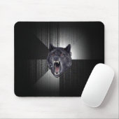 Insanity Wolf Meme Mousepad (Mit Mouse)