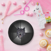 Insanity Wolf Meme Pappteller (Party)