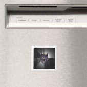 Insanity Wolf Ratschläge Tiermeme Magnet (In Situ (Geschirrspüler))