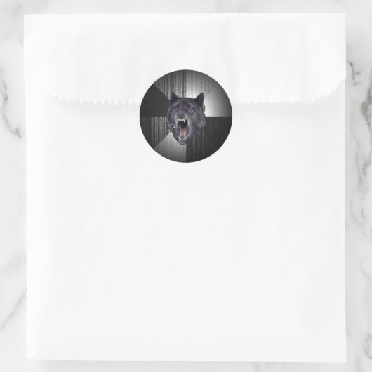 Insanity Wolf Stickers (Tasche)