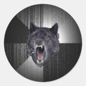 Insanity Wolf Stickers (Vorderseite)