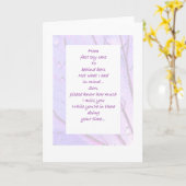 Insasse aus der Mama Karte (Gelbe Blume)