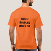 Insasse-T - Shirt (Rückseite)