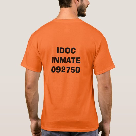 Insasse-T - Shirt (Rückseite)