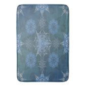 Inschrift der Yantra-Quadrate der Hexa-Dreiecke Badematte (Vorderseite Vertikal)