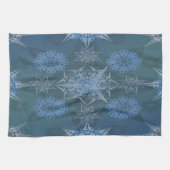 Inschrift der Yantra-Quadrate der Hexa-Dreiecke Geschirrtuch (Horizontal)