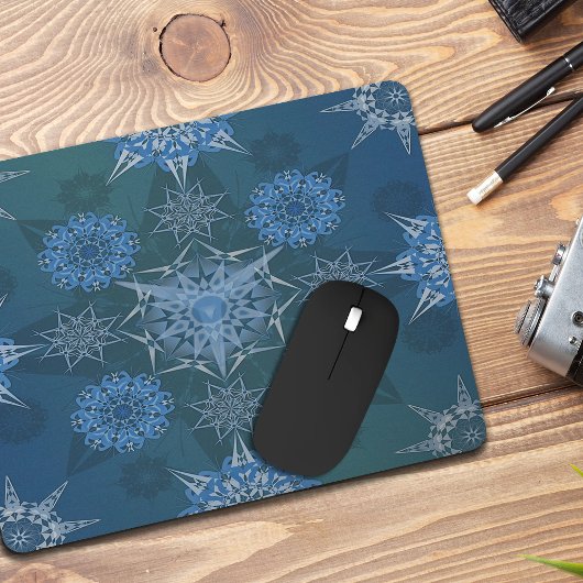 Inschrift der Yantra-Quadrate der Hexa-Dreiecke Mousepad