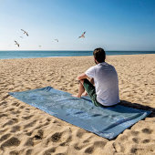 Inschrift der Yantra-Quadrate der Hexa-Dreiecke Strandtuch