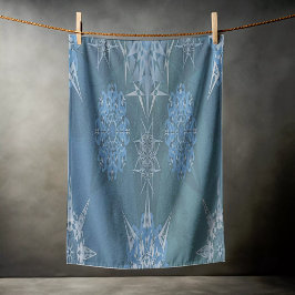 Inschrift der Yantra-Quadrate der Hexa-Dreiecke Strandtuch