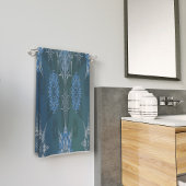 Inschrift der Yantra-Quadrate der Hexa-Dreiecke Strandtuch