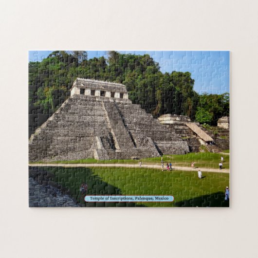 Inschriftentempel, Palenque, Mexiko Puzzle (Horizontal)