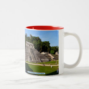 Inschriftentempel, Palenque, Mexiko Zweifarbige Tasse