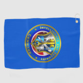 INSCOM-Kommando über Intelligenz und Sicherheit Golfhandtuch (Horizontal)