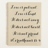 Inscribed Planner Planer (Vorderseite)