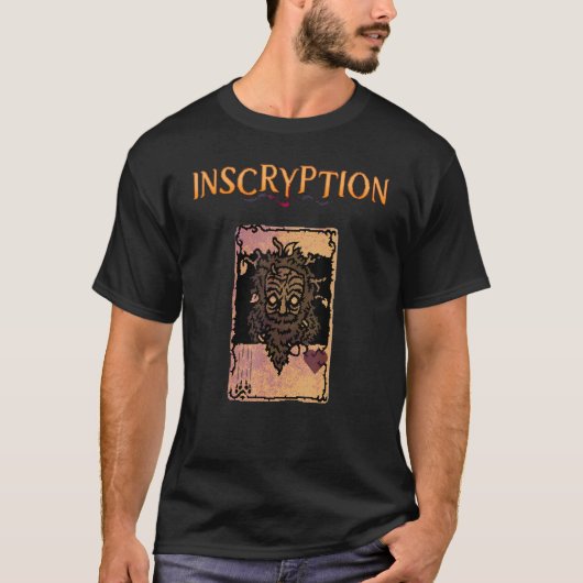Inscryption Leshy Boss Psychologische Horror Karte T-Shirt (Vorderseite)