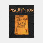 Inscryption Psychologische Stehkartenspiel Hallowe Fleecedecke (Vorderseite)