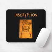 Inscryption Psychologische Stehkartenspiel Hallowe Mousepad (Mit Mouse)