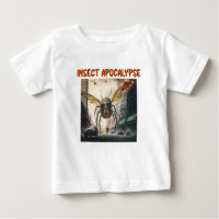 Insect Apokalypse Baby Fine Jersey T - Shirt