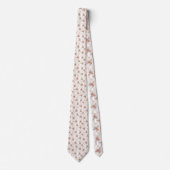Insect Bug Bee Pattern Custom Necktie Krawatte (Vorderseite)