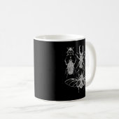 Insect Bug Collection Cicada Stag Beetle Ladybug Kaffeetasse (VorderseiteRechts)