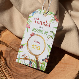 Insect Bugs Geburtstag Danke, Tag Geschenkanhänger