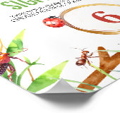 Insect Bugs Geburtstagsparty Poster (Ecke)