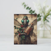 Insect Christmas Fairy Postkarte (Stehend Vorderseite)