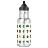 Insect collection watercolor paintings bug art edelstahlflasche (Rechts)