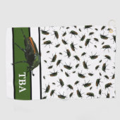 Insect Golf Handtuch (Horizontal)