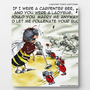 Insect Nightclub Singers Funny Fotoplatte